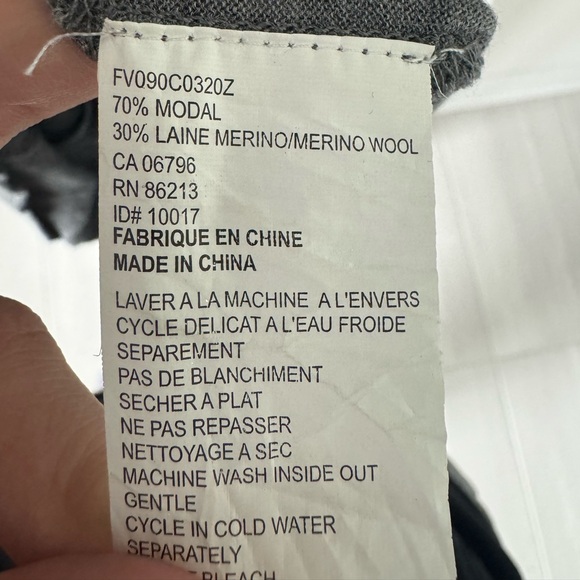 Wool blend dress with vest dress, vintage - Picture 4 of 7